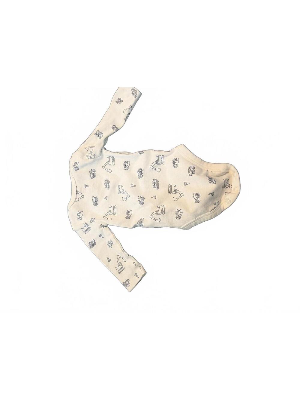 Carter's Newborn Boys' Long Sleeve Bodysuit with Construction Print